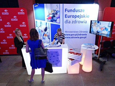 Stoisko Funduszy Europejskich dla Zdrowia