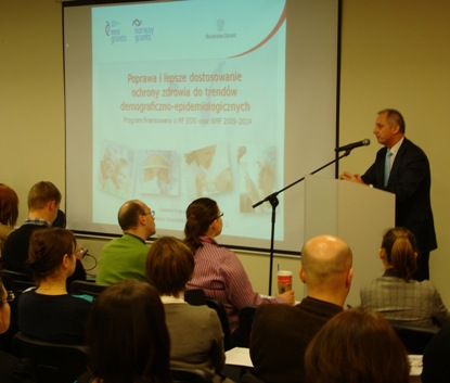 Pan Sławomir Neumann - Sekretarz Stanu w Ministerstwie Zdrowia