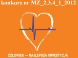 Ogłoszenie wyników oceny merytorycznej wniosków o dofinansowanie projektów - MZ_2.3.4_1_2012